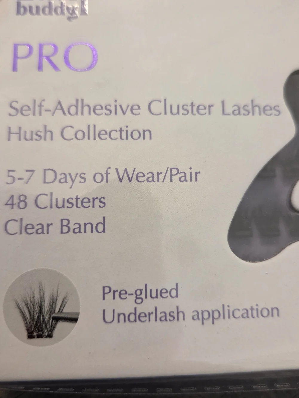 Lash Buddy PRO Hot Mess Volume Self-Adhesive Cluster Lashes - New In Package